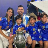 La pareja ideal: el conmovedor mensaje de Antonela Roccuzzo a Messi tras la victoria de ayer