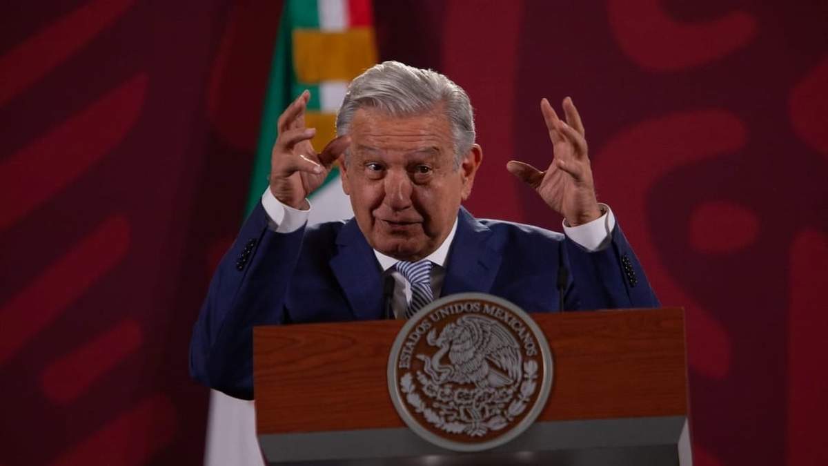 El presidente en su conferencia del lunes