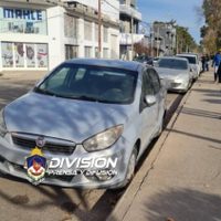 Encontraron un auto que había sido robado