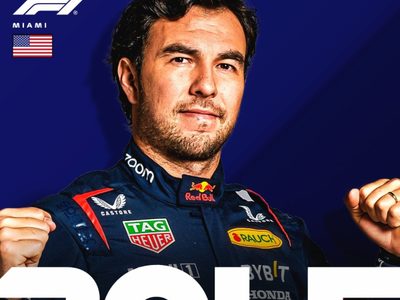 Sergio “Checo” Pérez consigue la “pole position” del Gran Premio de Miami