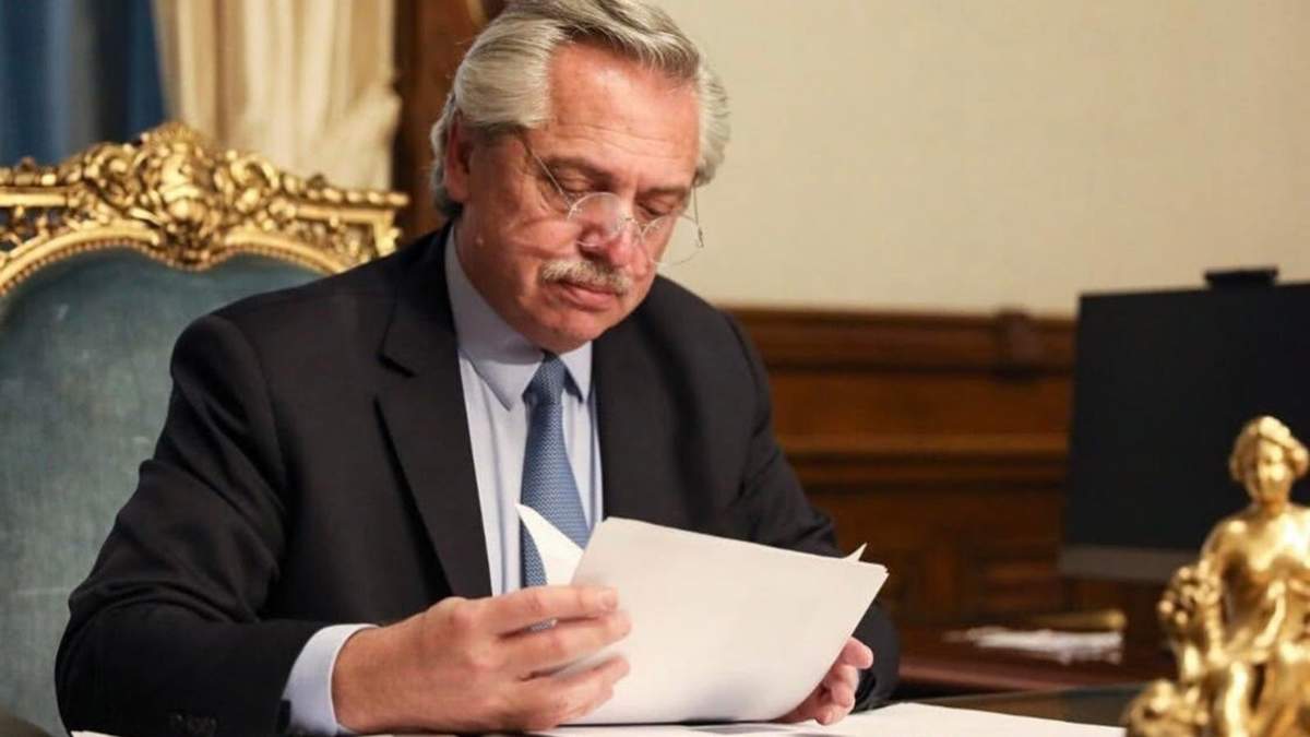Alberto Fernández, presidente de la Nación. Fuente: (Twitter)