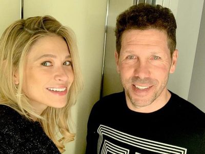 El inusual proyecto del Cholo Simeone y Carla Pereyra en plena cuarentena. ¡Muy lejos del deporte!