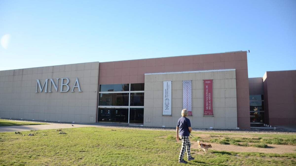 Museo Nacional de Bellas Artes de Neuquén. Fuente: (Twitter)
