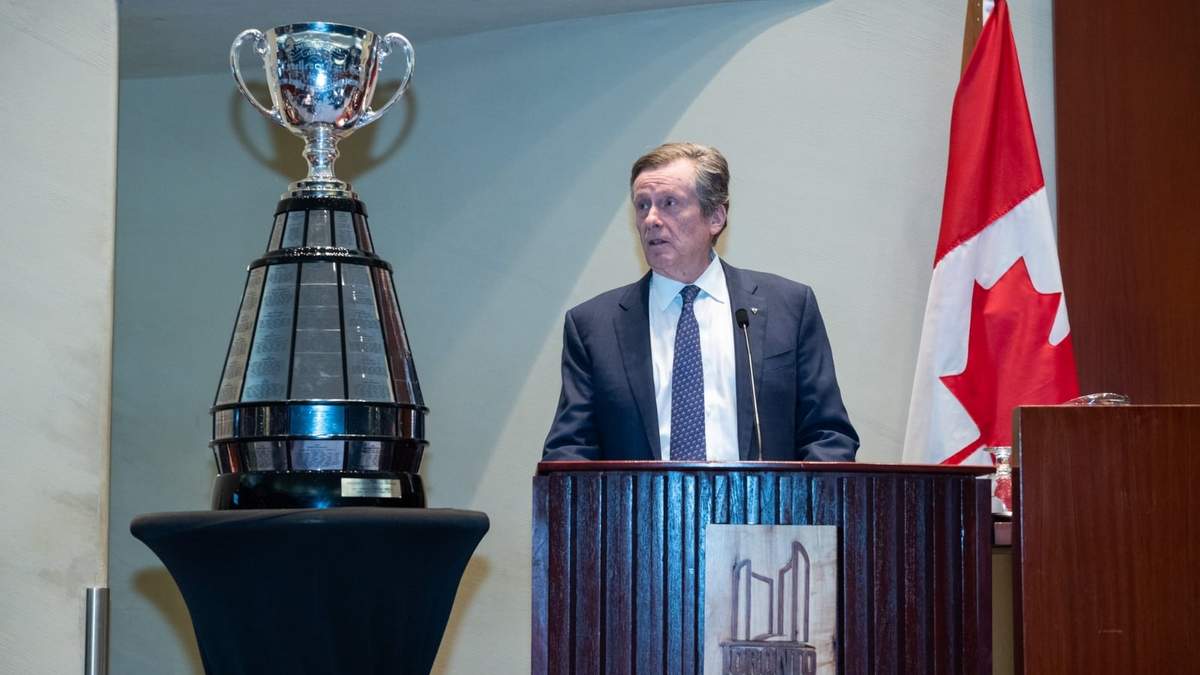 El alcalde de Toronto, Canadá, John Tory
