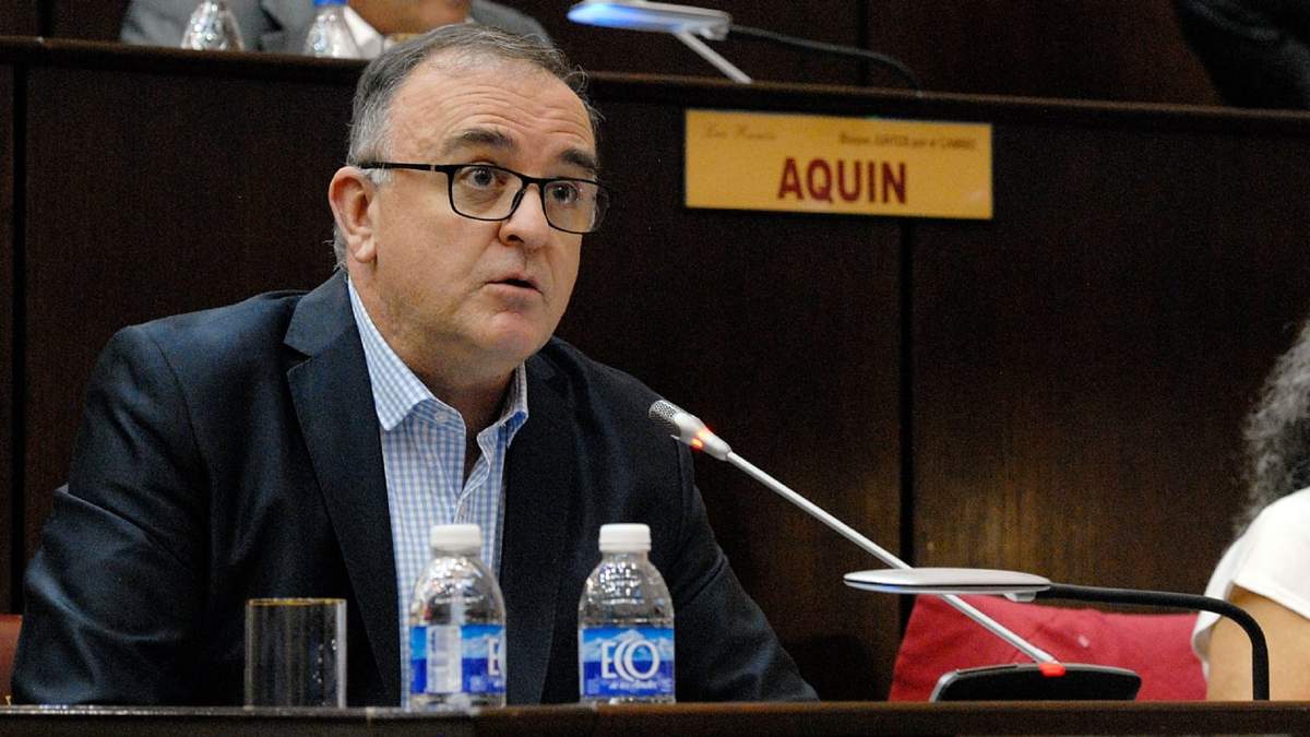 Carlos Coggiola, diputado provincial. Fuente: (Legislatura de Neuquén)