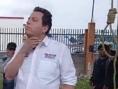 "Nunca hice compromisos", dice el candidato de Morena al que simularon ahorcar