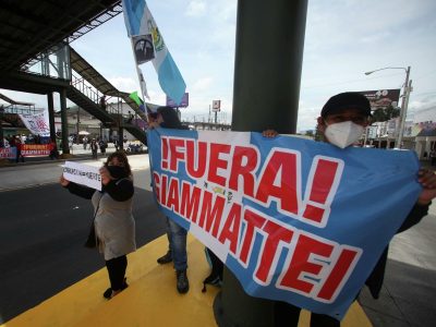Pueblos originarios de Guatemala exigen la renuncia del presidente Giammattei