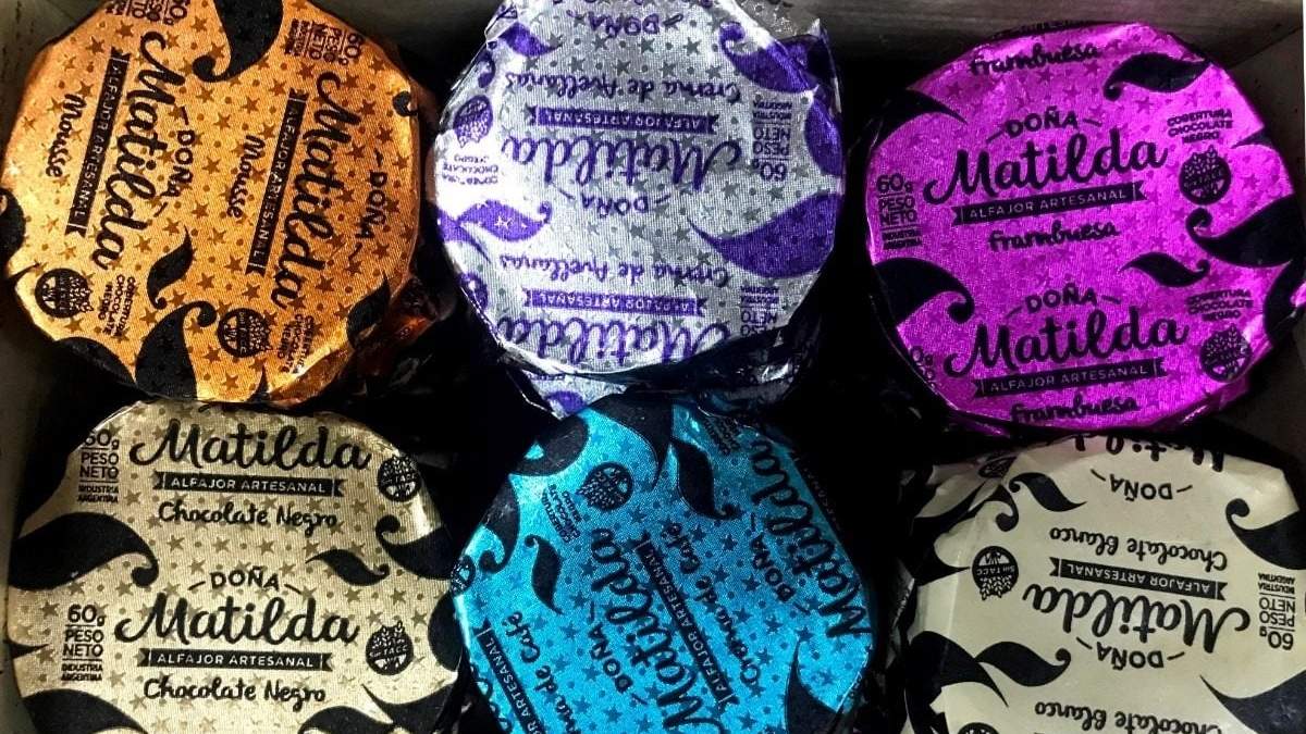 Alfajores Doña Matilda. Fuente: (Twitter)