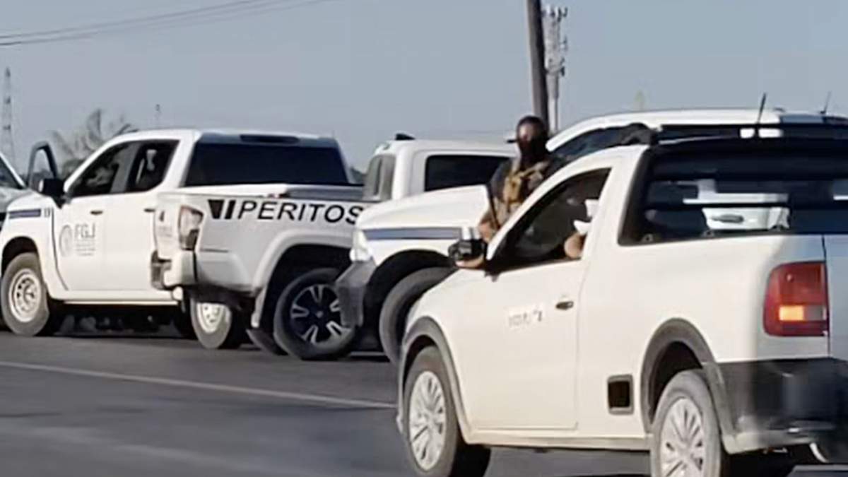 Elementos de seguridad llegaron a la zona en la que ocurrieron los hechos