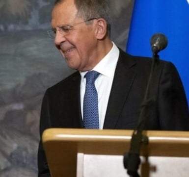 El ministro de Asuntos Exteriores ruso, Sergei Lavrov