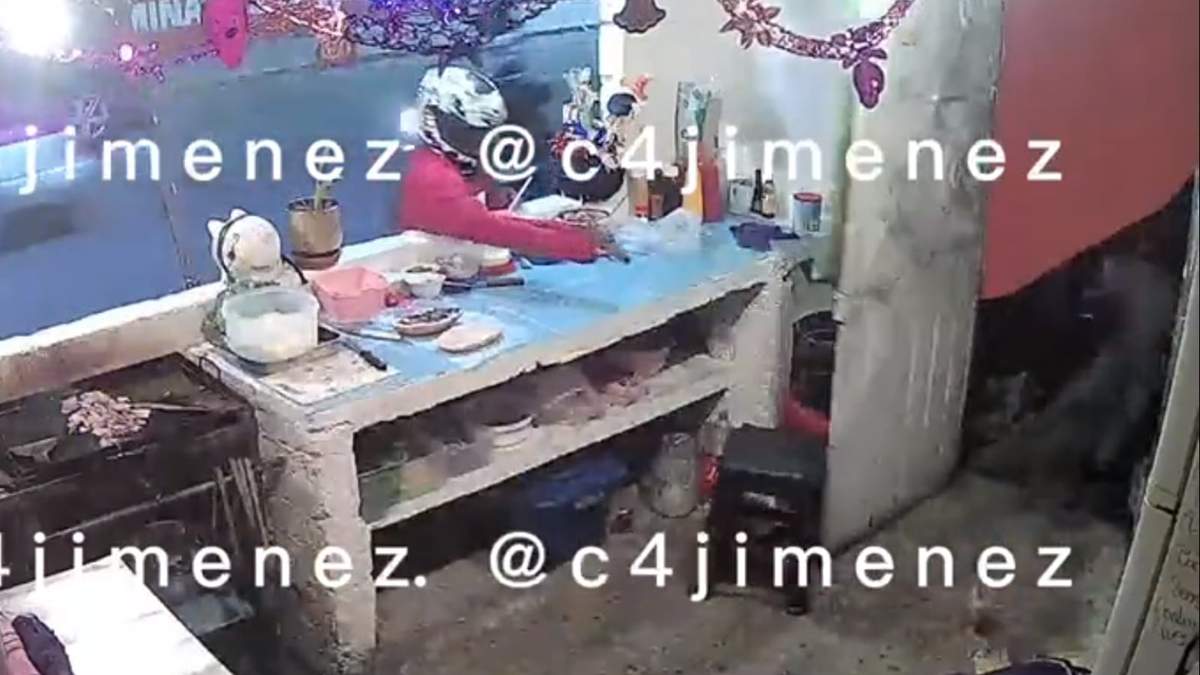El ataque del sicario contra la mujer que vendía hamburguesas