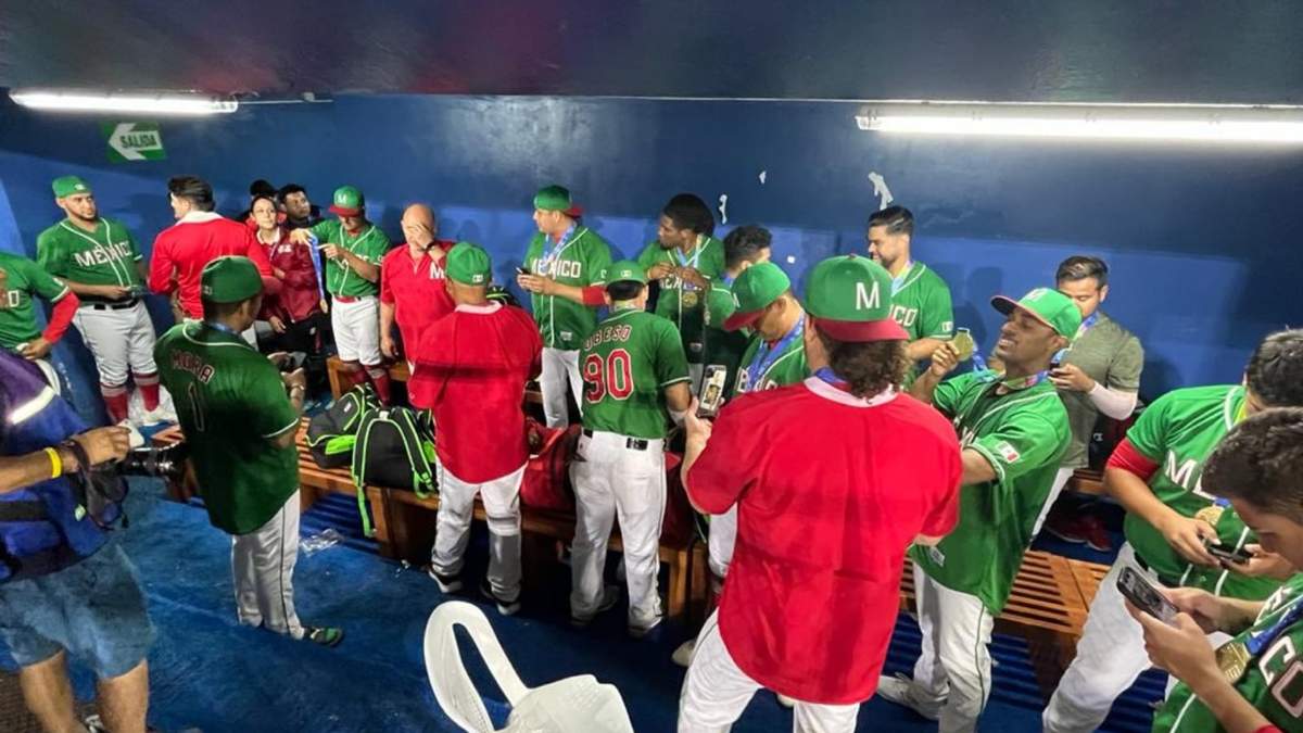 Medalla de oro en beisbol