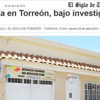 Cierran oficinas del registro civil en Torreón por investigación de cachirules en basquetbol