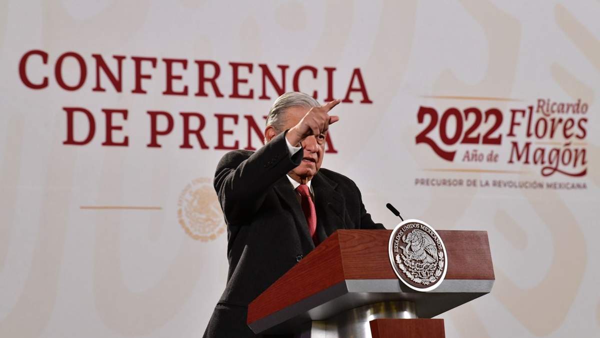 El presidente López Obrador