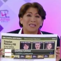 Delfina Gómez no se asume ganadora del debate, pero celebra encabezar preferencia electoral
