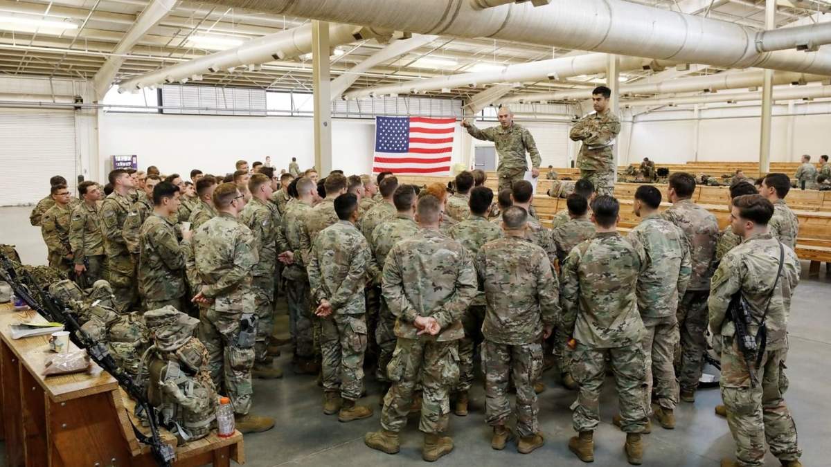 Soldados de Estados Unidos en Irak. Fuente: (Twitter)