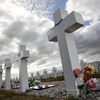 Hallaron los restos de cinco soldados caídos en Malvinas enterrados en una fosa común