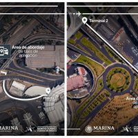 Usuarios del AICM deberán abordar Didi y Uber fuera de las terminales 1 y 2