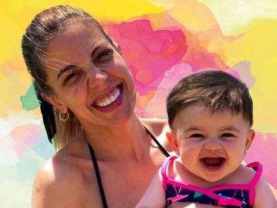 “Mi motor pequeñito”: con postales inéditas de Martina, Virginia Gallardo volvió a su otro gran amor