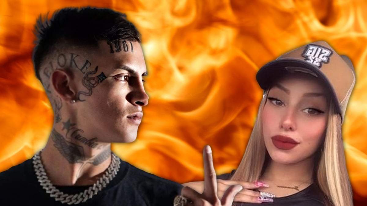 L-Gante y Tamara Báez. Fuente: (Minuto Neuquén).