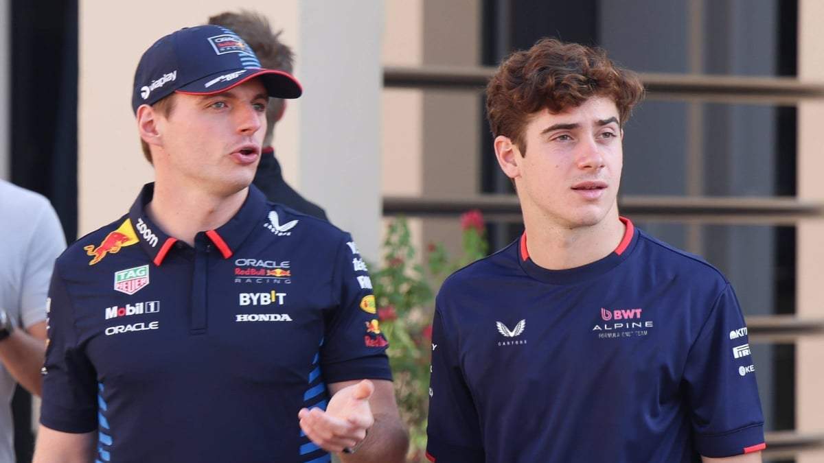 Max Verstappen y Franco Colapinto. Fuente: (Instagram).