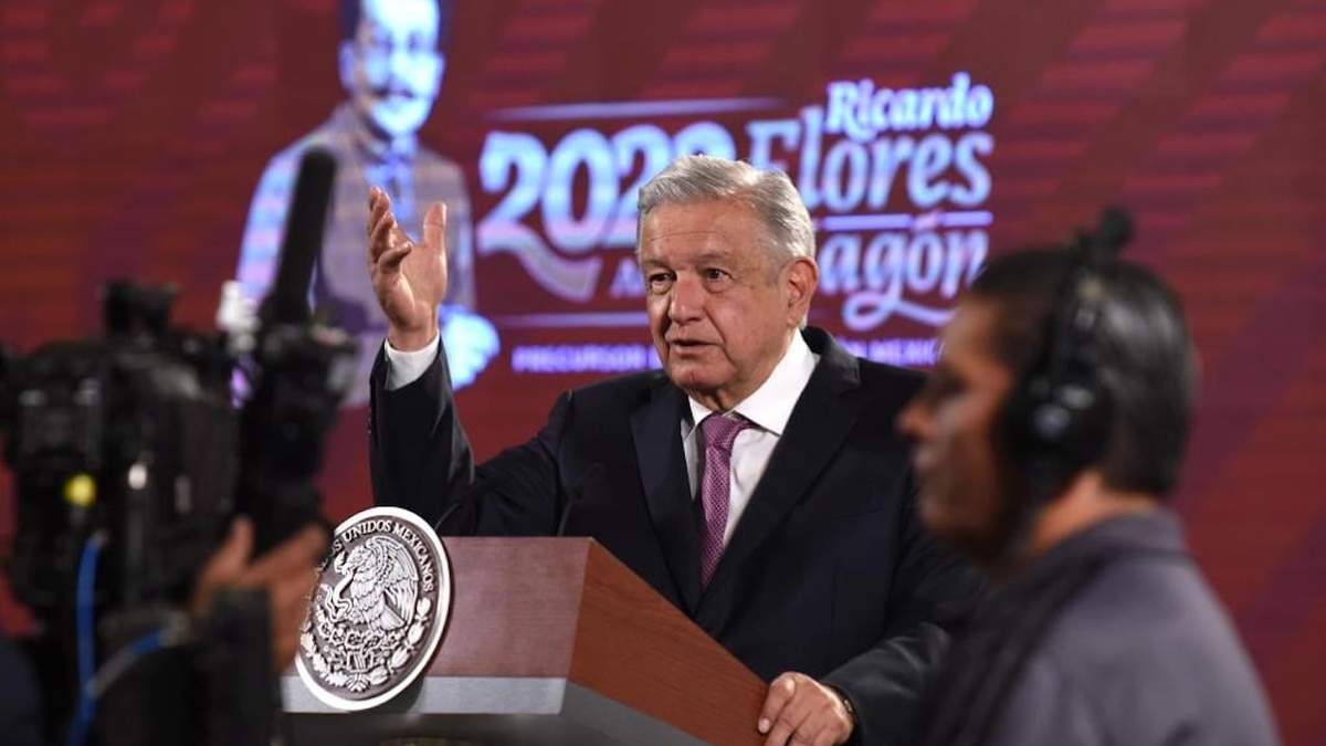 El presidente en su conferencia matutina