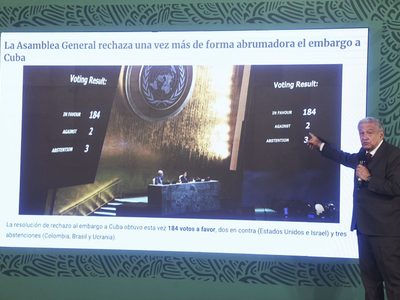 AMLO defiende su exigencia a EU de levantar bloqueo a Cuba: “somos consecuentes”