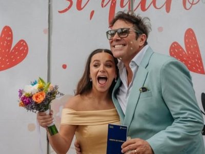 Matías Ale y Martina Vignolo dieron el sí en una conmovedora ceremonia