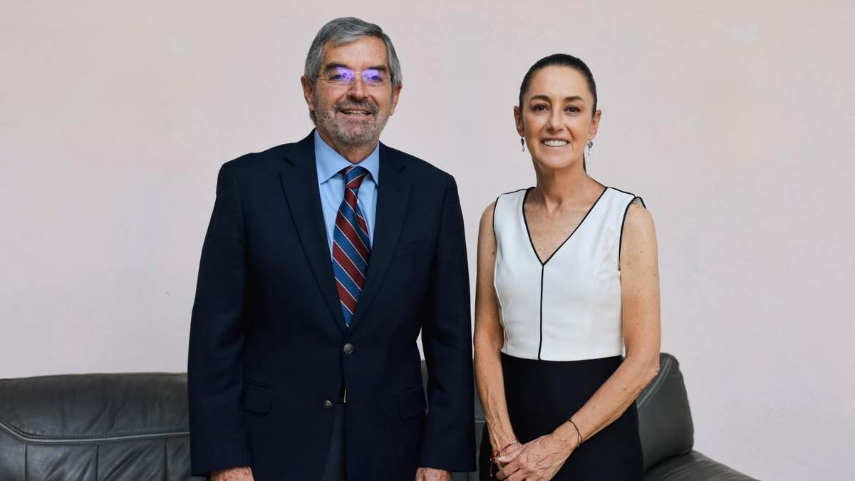 Juan Ramón de la Fuente y Claudia Sheinbaum