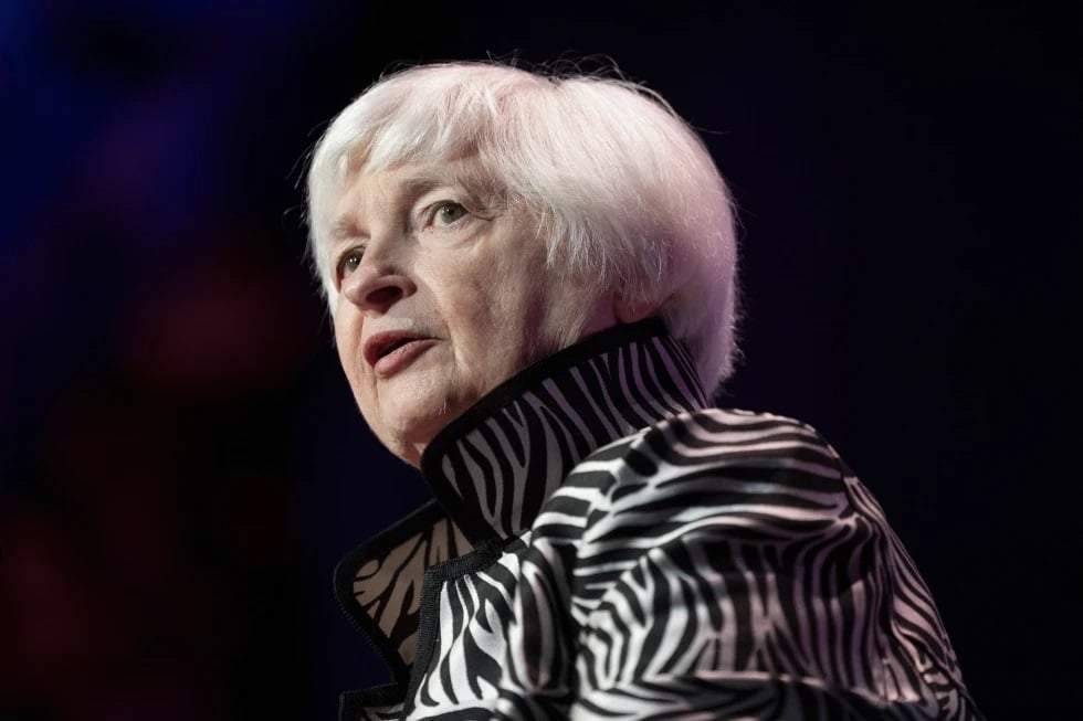 La secretaria del Tesoro de EU, Janet Yellen