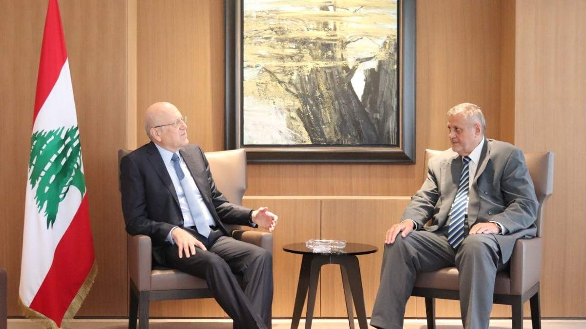 El primer ministro Najib Mikati