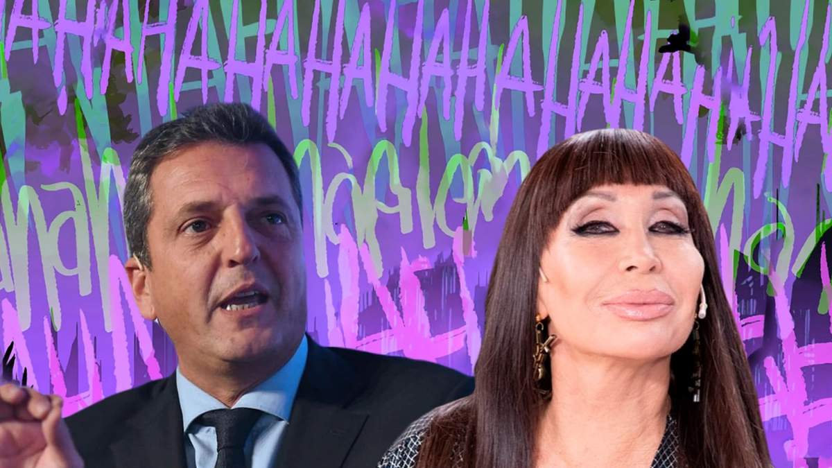 Sergio Massa y Moria Casán. Fuente: (Minuto Neuquén)