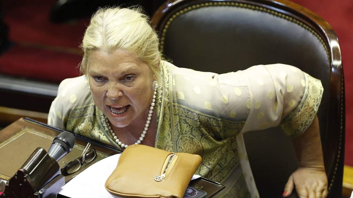 Elisa Carrió. Fuente: (Twitter)