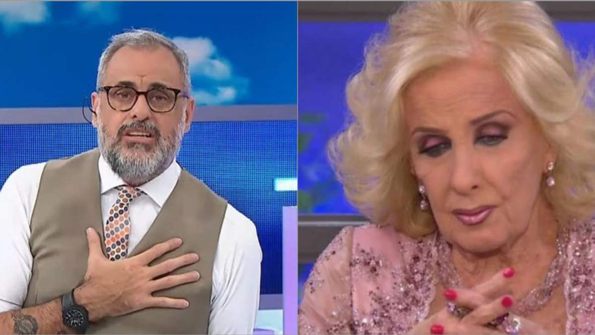 Jorge Rial y Mirtha Legrand. Foto: (Twitter)