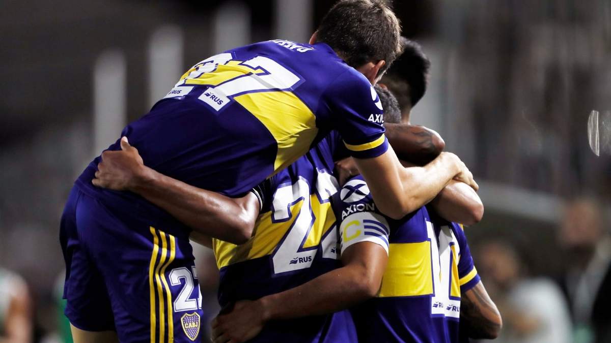 Festeja Boca. Fuente (Instagram)