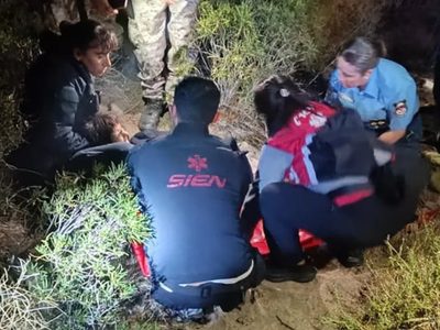 Hallaron con vida a Fabiana Edith Muñoz en la zona de bardas tras horas de búsqueda en Zapala