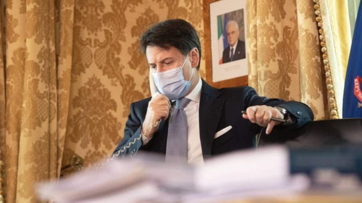 El primer ministro italiano, Giuseppe Conte