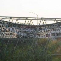 Aparecen más "narcomantas" en Morelia contra el CJNG
