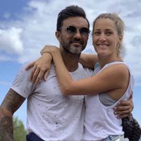 Fabián Cubero dejó que Mica Viciconte le hiciera esto en cámara y su Instagram colapsó