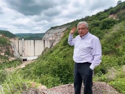AMLO ofrece alternativa para presa El Zapotillo y propone asumir futuros daños