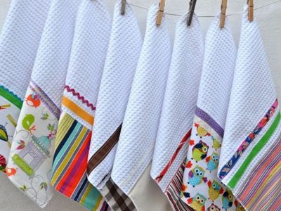 Pensabas que estaban limpios, pero no: el truco para desinfectar tus repasadores y que queden como nuevos