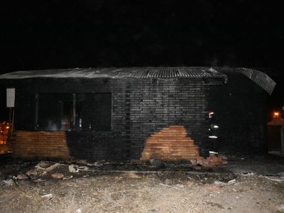 Zapala: incendiaron el edificio del Centro Integrador Comunitario Municipal
