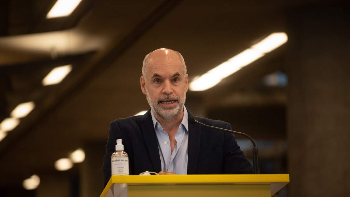 El jefe de Gobierno de la Ciudad de Buenos Aires, Horacio Rodríguez Larreta. Fuente: (Twitter)