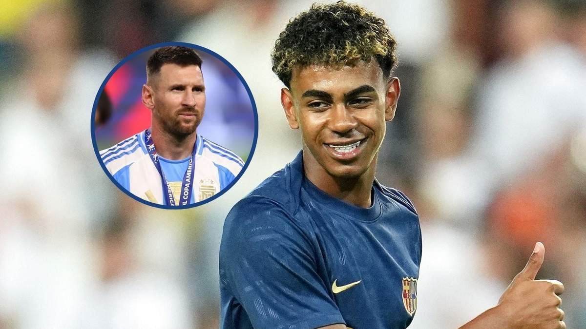 Lamine Yamal y Lionel Messi: (Minuto Neuquén)