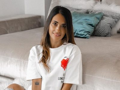 Especialista en postales maravillosas: Antonella Roccuzzo protagonizó otra tierna imagen