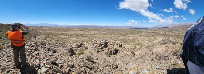 Vista desde el cerro San Jorge.