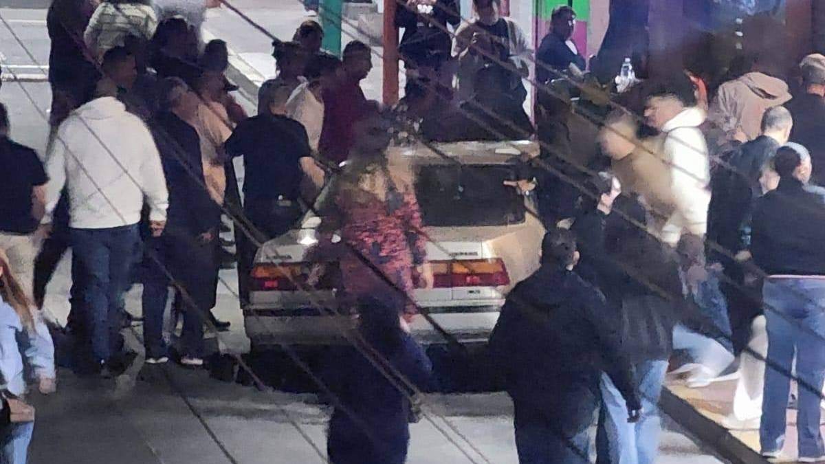 El vehículo incolucrado en el accidente