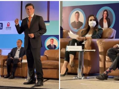 Samuel García exhibe en video a Clara Luz Flores por llevar "acordeones"