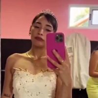 Compartieron un video de la fiesta de 15 de Lara Gutiérrez