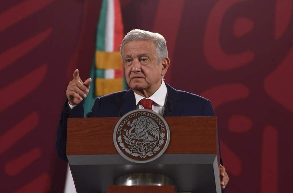El mandatario en Palacio Nacional